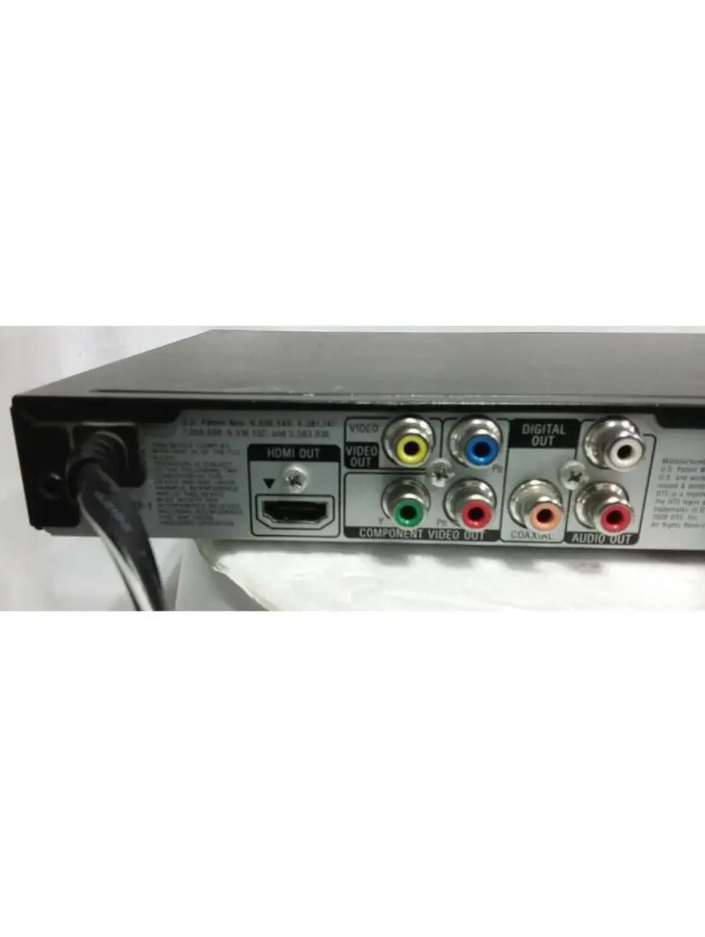 Sony DVP-SR500H DVD Player HDMI 1080p CD/DVD Playback Tested Working Black